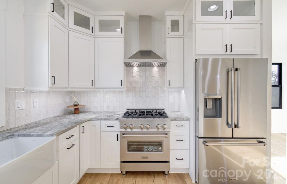 Furnished interior view inside a new home in , Hendersonville (Image 15).