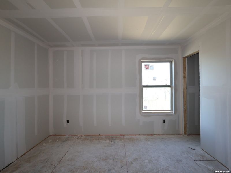 In-progress construction of a new home in Cinco Lakes, San Antonio, TX (Image 25).