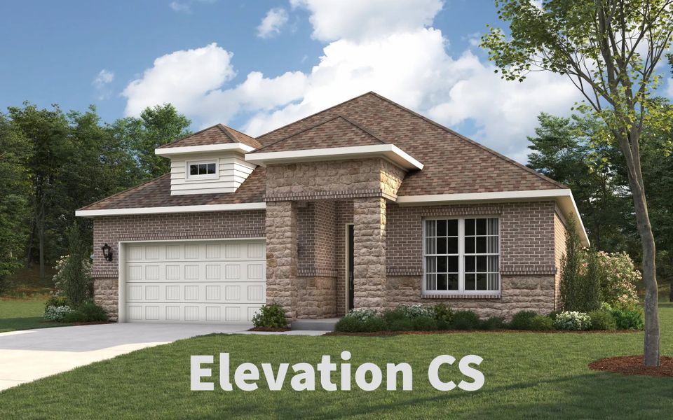 Representative exterior photo of a completed home built from the Ashlar by Stonehollow Homes in Meadow Vista, Anna, TX (Image 16).