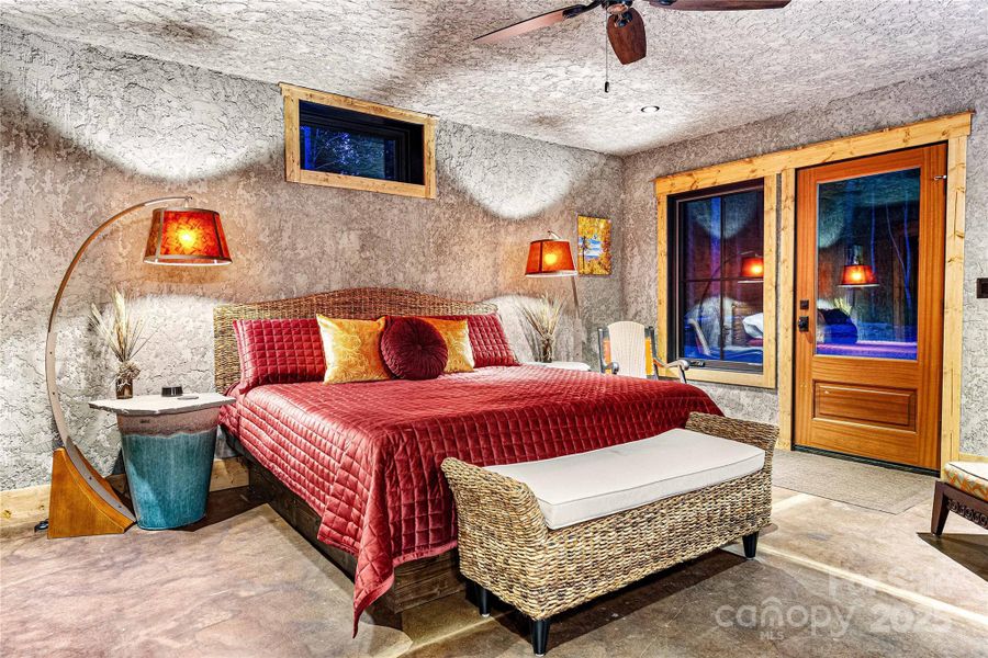 Furnished interior view inside a new home in , Cashiers (Image 20).