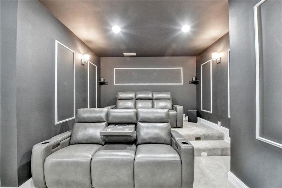 Furnished interior view inside a new home in Long Hollow Landing, Gainesville (Image 34).