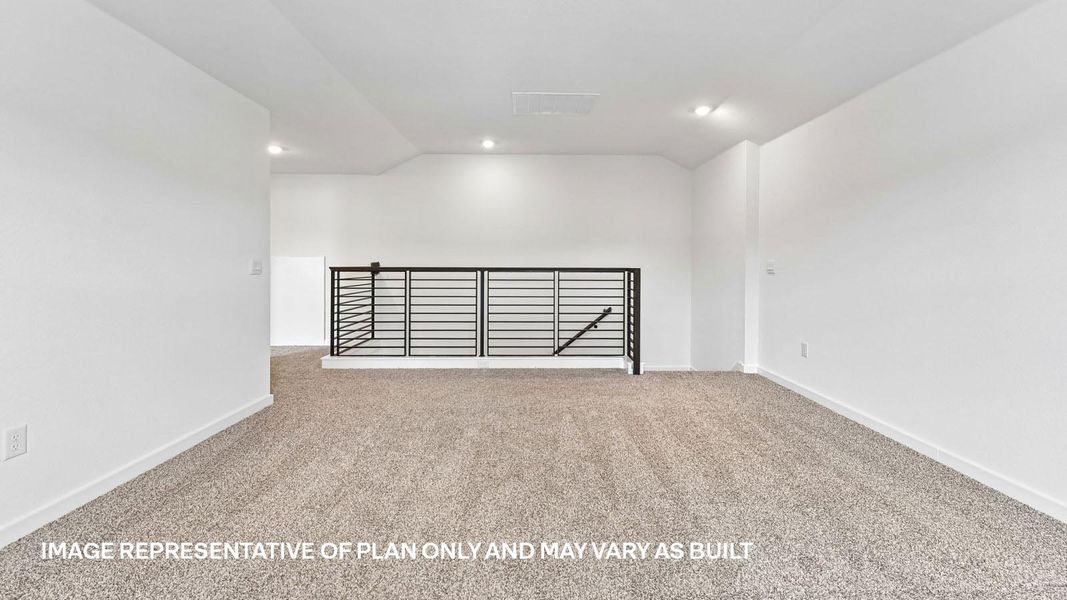 Representative unfurnished interior of a home built from the The Perry by D.R. Horton in Rosenbusch Ranch, Leander (Image 40).