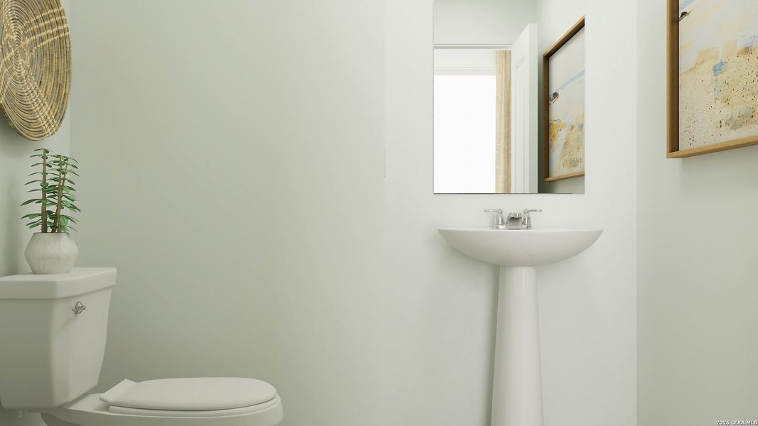 Close-up of interior finishes inside a home in Stone Garden, Elmendorf (Image 19).