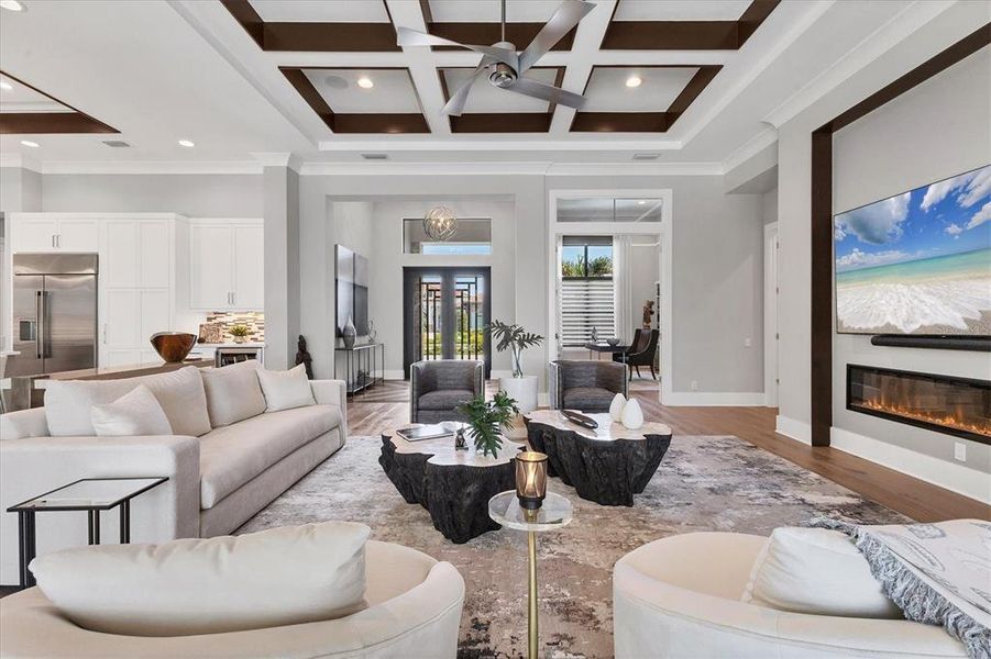 Furnished interior view inside a new home in , Parrish (Image 40). Furnished interior view inside a new home in , Parrish (Image 40).