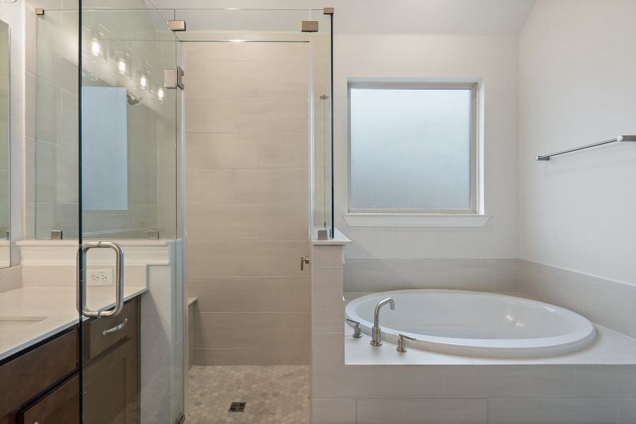 Representative furnished interior of a home built from the Palmer by Ashton Woods in The Estates at La Cima, San Marcos (Image 10).