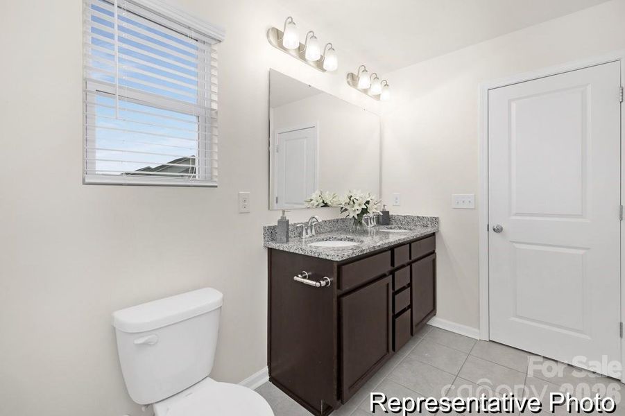 Furnished interior view inside a new home in Morgan Hills, Albemarle (Image 9).
