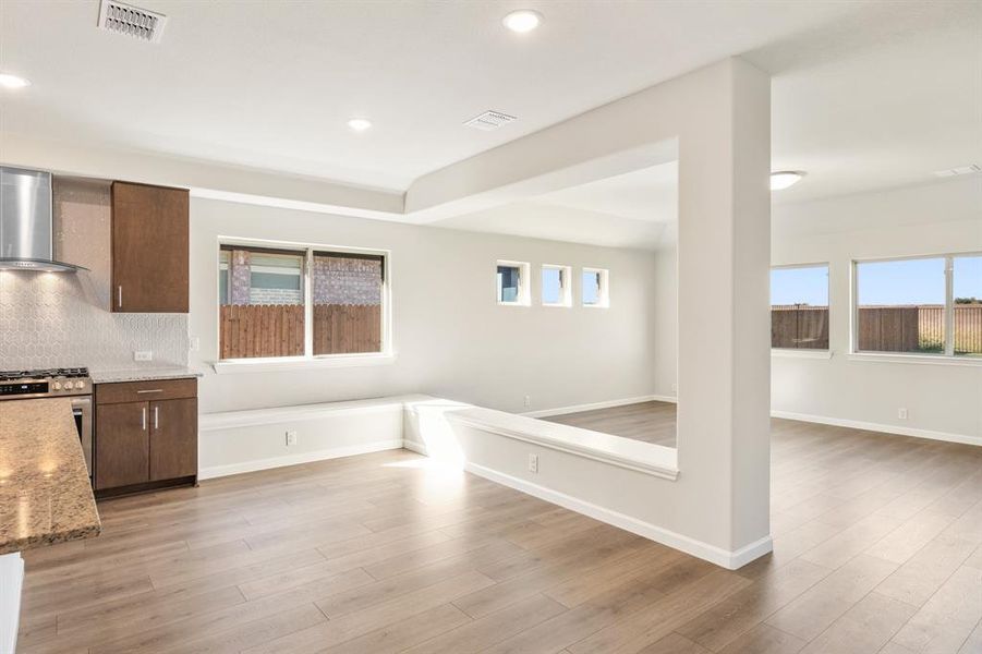 Spacious, unfurnished interior of a new home in Godley Ranch Elements, Godley (Image 23). Spacious, unfurnished interior of a new home in Godley Ranch Elements, Godley (Image 23).