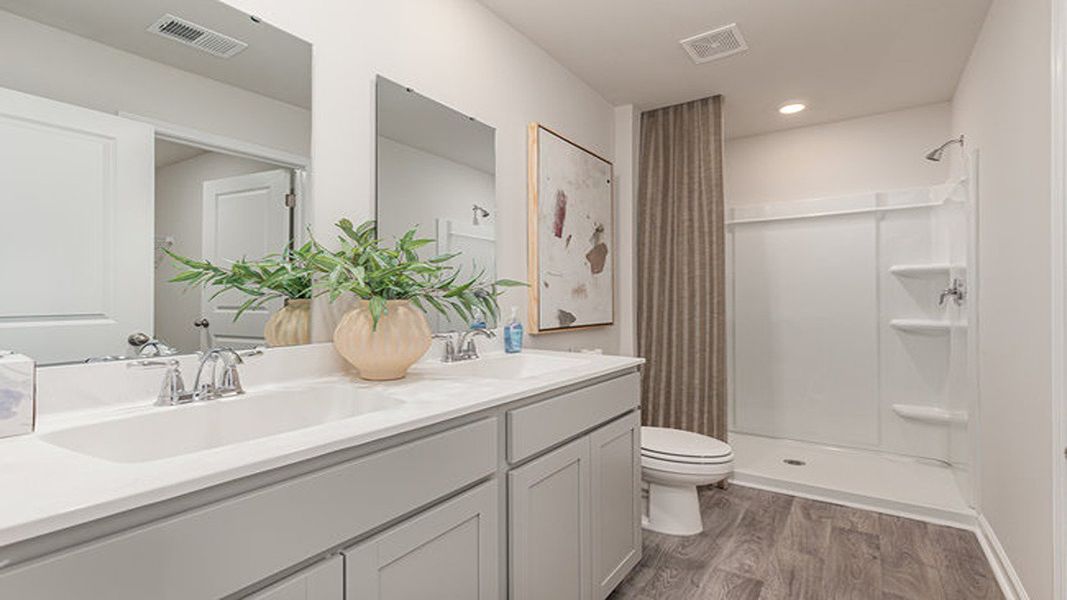 Furnished interior view inside a new home in Southshore Bay, Sunset Beach (Image 16).