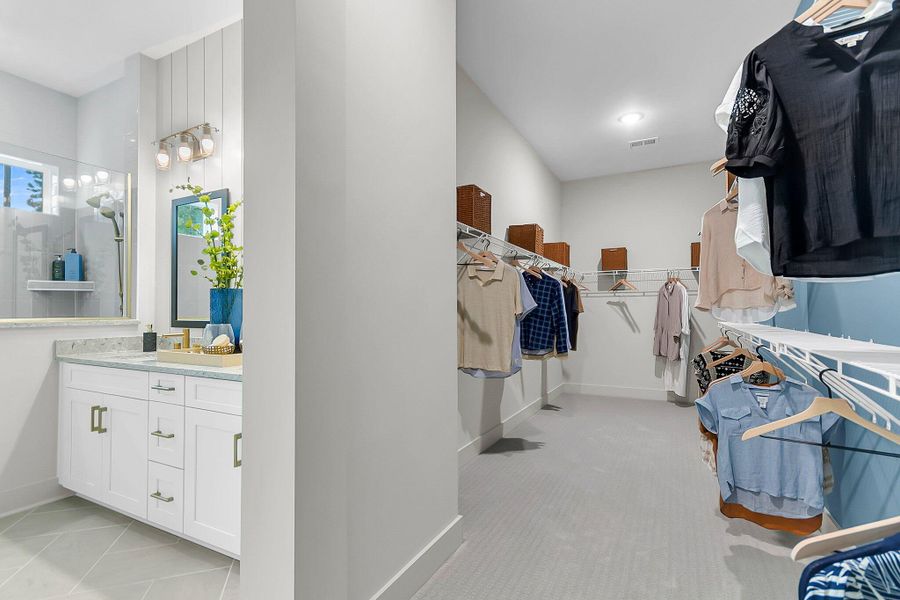 Furnished interior view inside a new home in Hidden Ponds Reserve, Awendaw (Image 25). Furnished interior view inside a new home in Hidden Ponds Reserve, Awendaw (Image 25).