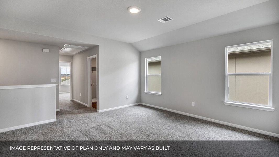 Spacious, unfurnished interior of a new home in Bar W Ranch, Leander (Image 13). Spacious, unfurnished interior of a new home in Bar W Ranch, Leander (Image 13).