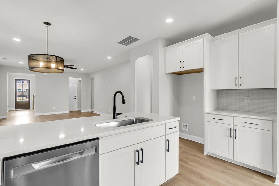 Furnished interior view inside a new home in High Point at Foxbank, Moncks Corner (Image 14).