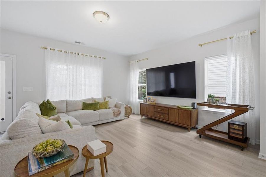 Furnished interior view inside a new home in , Sugar Hill (Image 18).