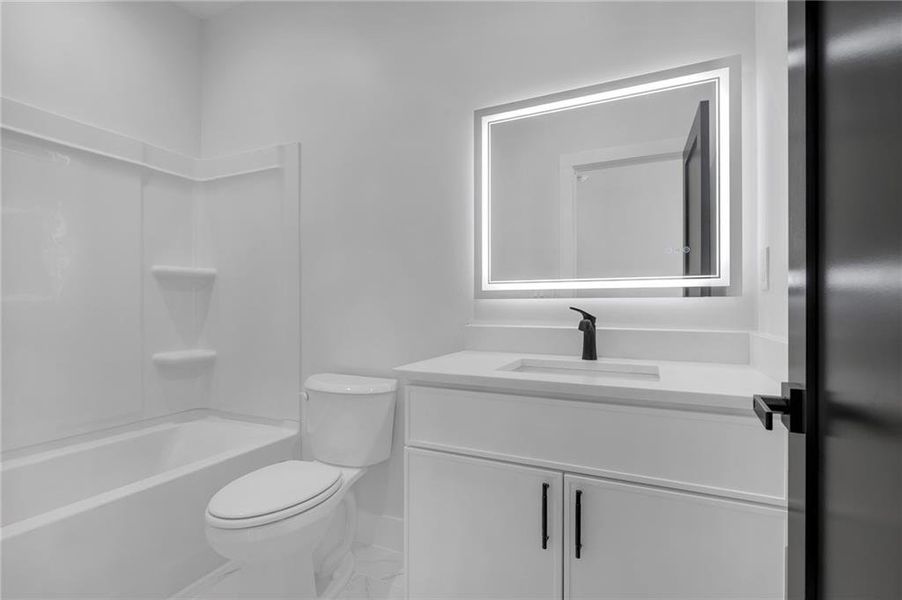 Furnished interior view inside a new home in , Fairburn (Image 6).