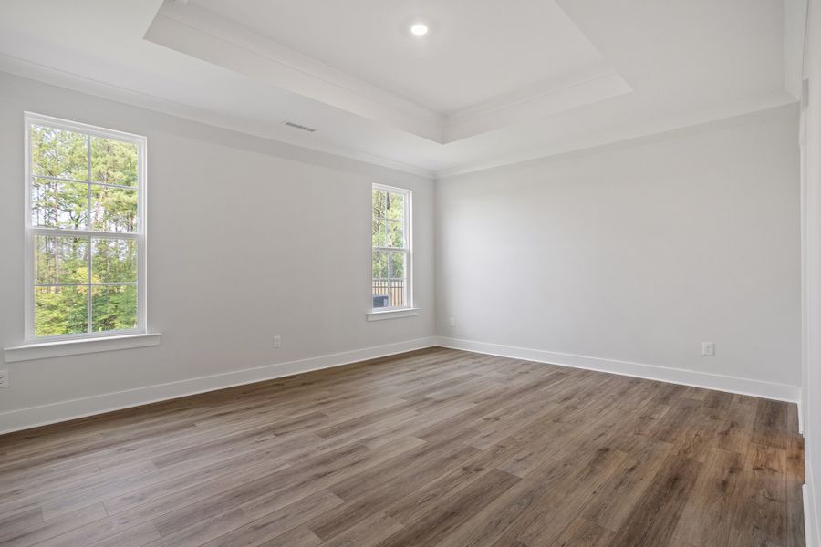 Spacious, unfurnished interior of a new home in Sweetbrier, Durham (Image 21).