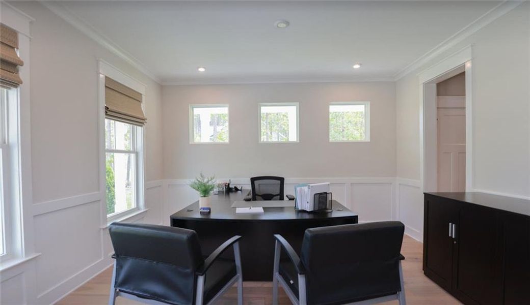 Furnished interior view inside a new home in , Pendergrass (Image 29).