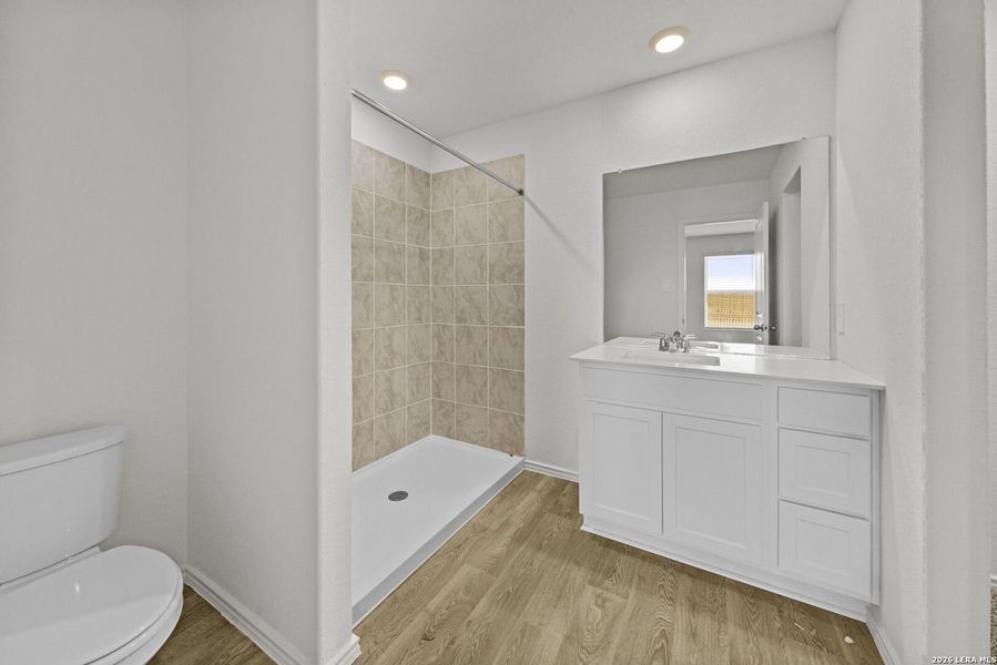 Furnished interior view inside a new home in Hickory Ridge, Elmendorf (Image 12).