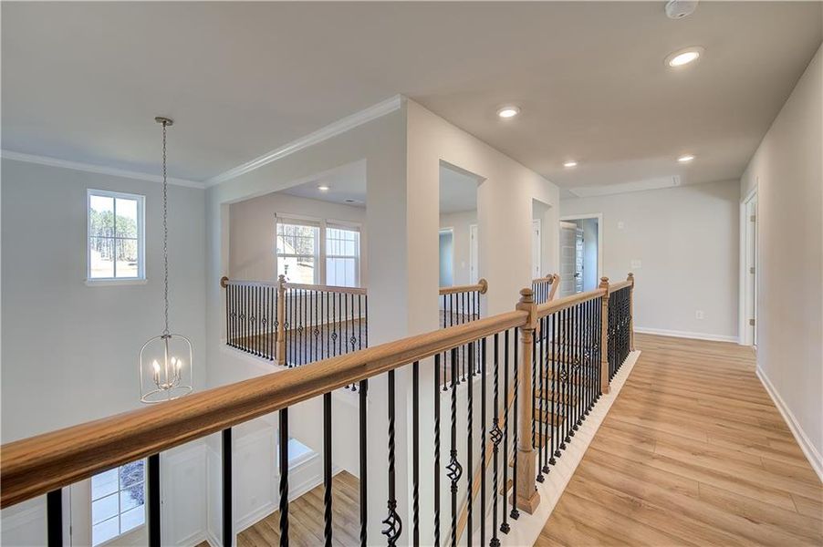Spacious, unfurnished interior of a new home in Riverbend Overlook, Fayetteville (Image 32).