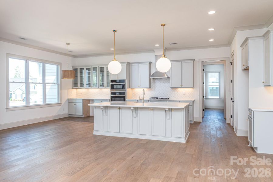 Furnished interior view inside a new home in Bailey's Glen, Huntersville (Image 8).