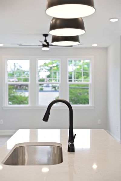 Representative interior finishes for a home built from the The Lofton by RobuckHomes in Downtown Wilmington Collective, Wilmington (Image 74).
