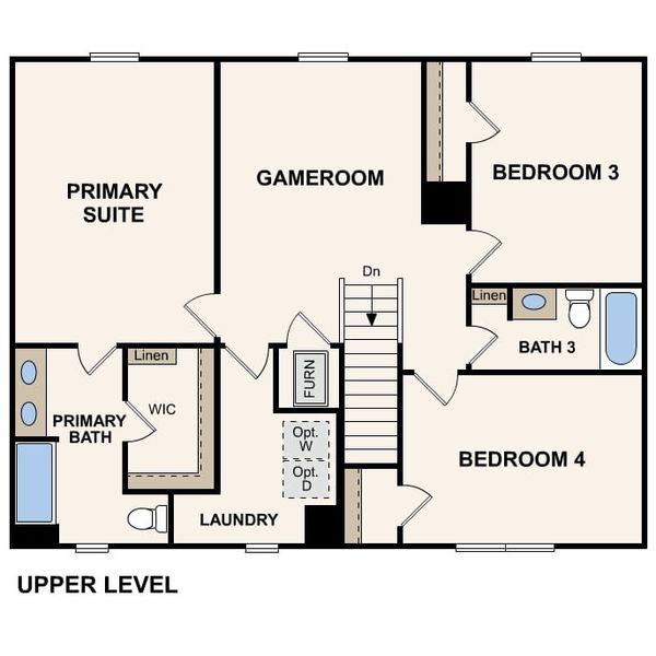 2D floor plan layout for the Cambria by Century Complete in River Hill, Welaka, FL (Image 4). 2D floor plan layout for the Cambria by Century Complete in River Hill, Welaka, FL (Image 4).