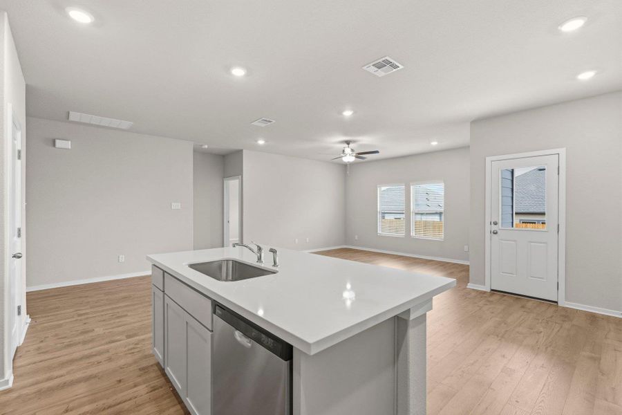 Open Concept Kitchen