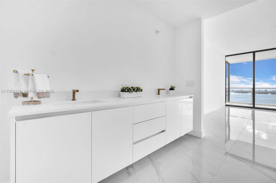 Furnished interior view inside a new home in Aria Reserve, Miami (Image 33).