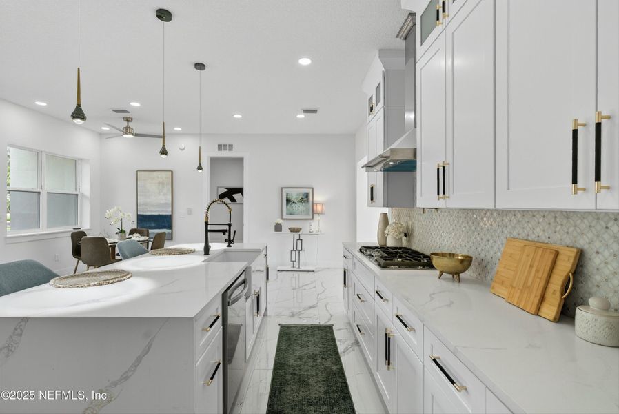 Furnished interior view inside a new home in , Jacksonville (Image 35).