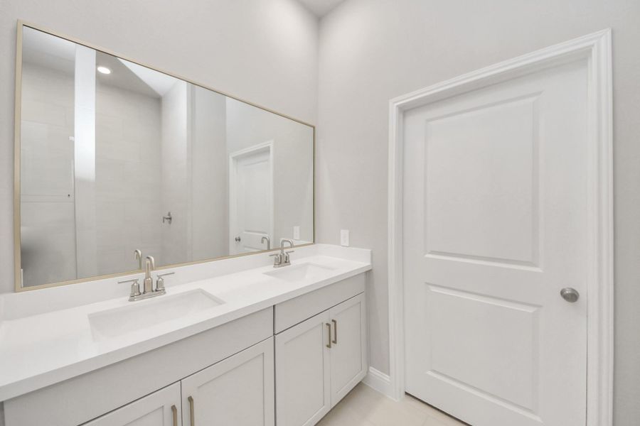 Furnished interior view inside a new home in Gatherings® at Chambers Creek: Duets Collection, Willis (Image 3). Furnished interior view inside a new home in Gatherings® at Chambers Creek: Duets Collection, Willis (Image 3).