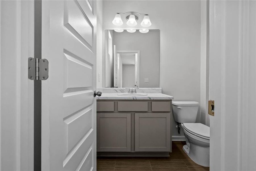 Furnished interior view inside a new home in Hillcrest Park, Ringgold (Image 8).