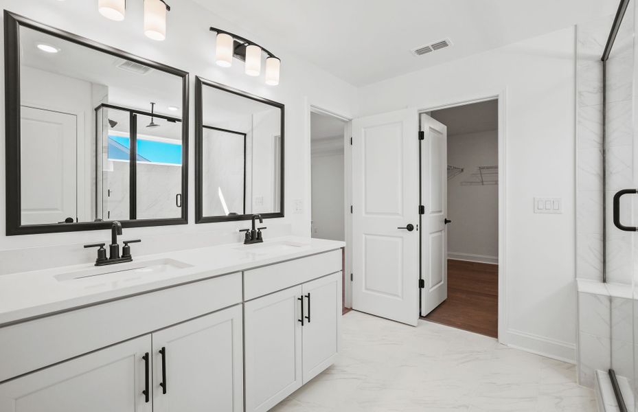 Furnished interior view inside a new home in Kinsdale, Lancaster (Image 4).