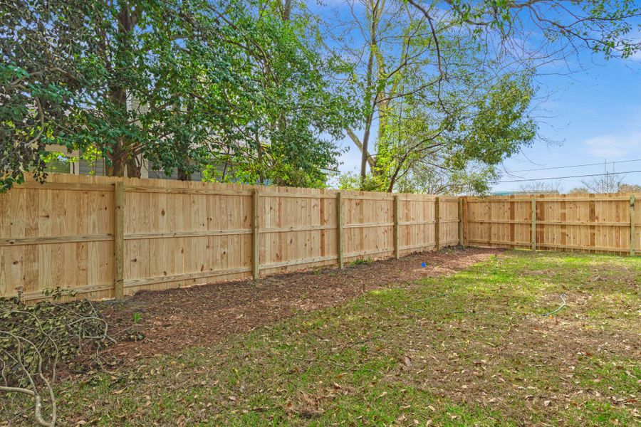 Exterior details and patio area of a home in , North Charleston (Image 18).