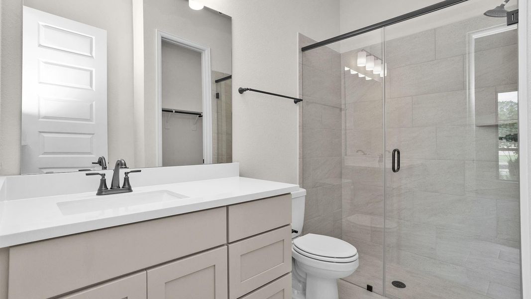 Furnished interior view inside a new home in Briarley, Montgomery (Image 8).