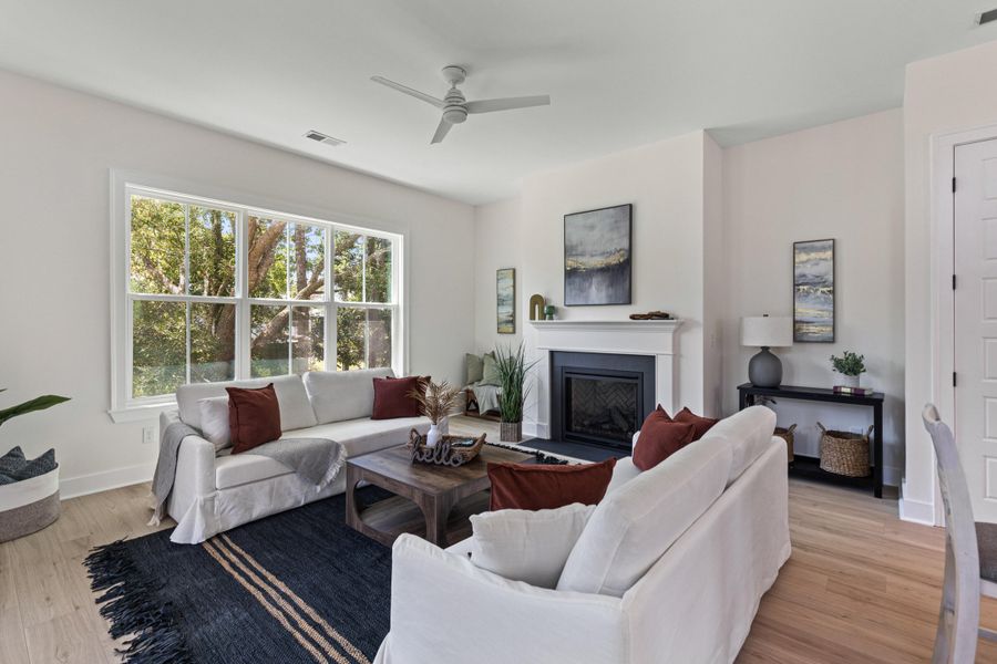 Furnished interior view inside a new home in , Mount Pleasant (Image 6).