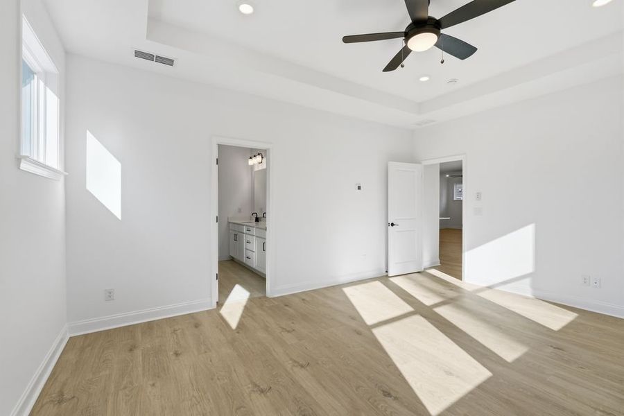 Representative unfurnished interior of a home built from the Stockbridge by Taylor Morrison in Watson Park, Snellville (Image 31).