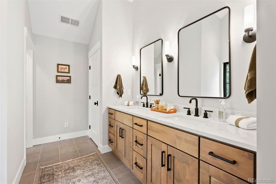 Furnished interior view inside a new home in , Evergreen (Image 7). Furnished interior view inside a new home in , Evergreen (Image 7).