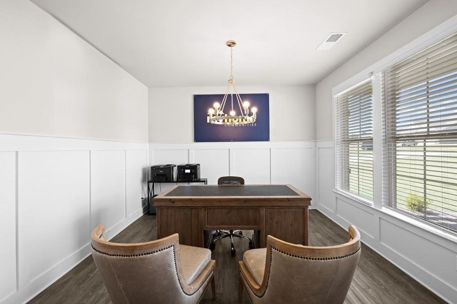 Furnished interior view inside a new home in Sutton's Landing, Statham (Image 10).