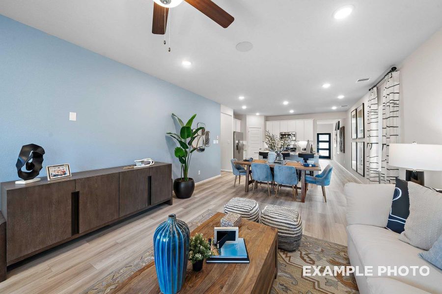 Furnished interior view inside a new home in Emberly, Beasley (Image 17).