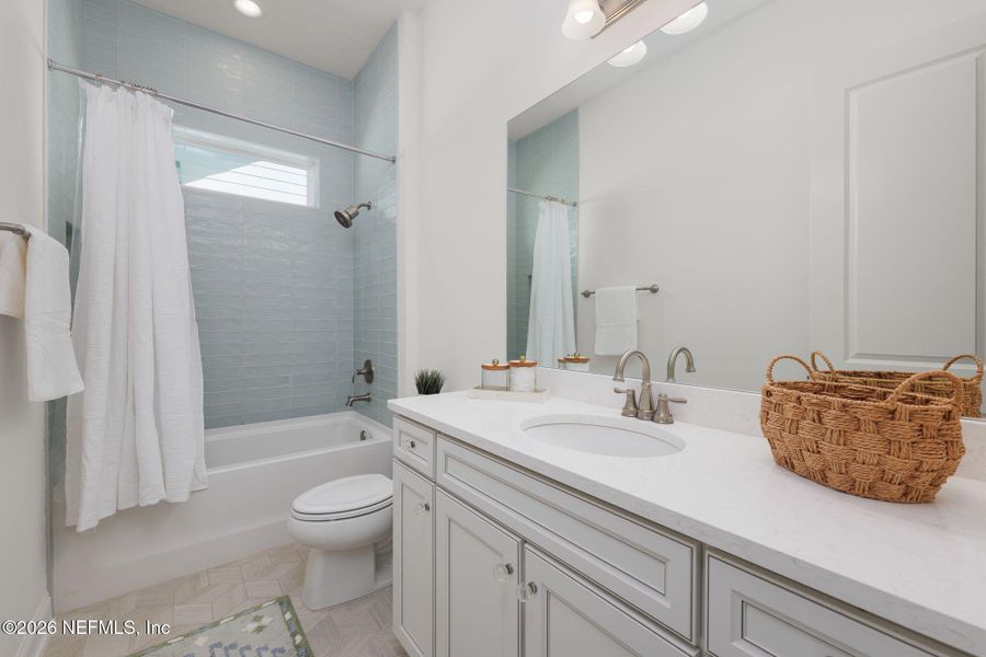 Furnished interior view inside a new home in Nocatee, Ponte Vedra (Image 8).