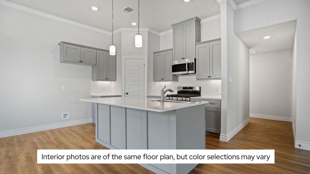 Furnished interior view inside a new home in Grand Oaks Reserve, Cleveland (Image 8).