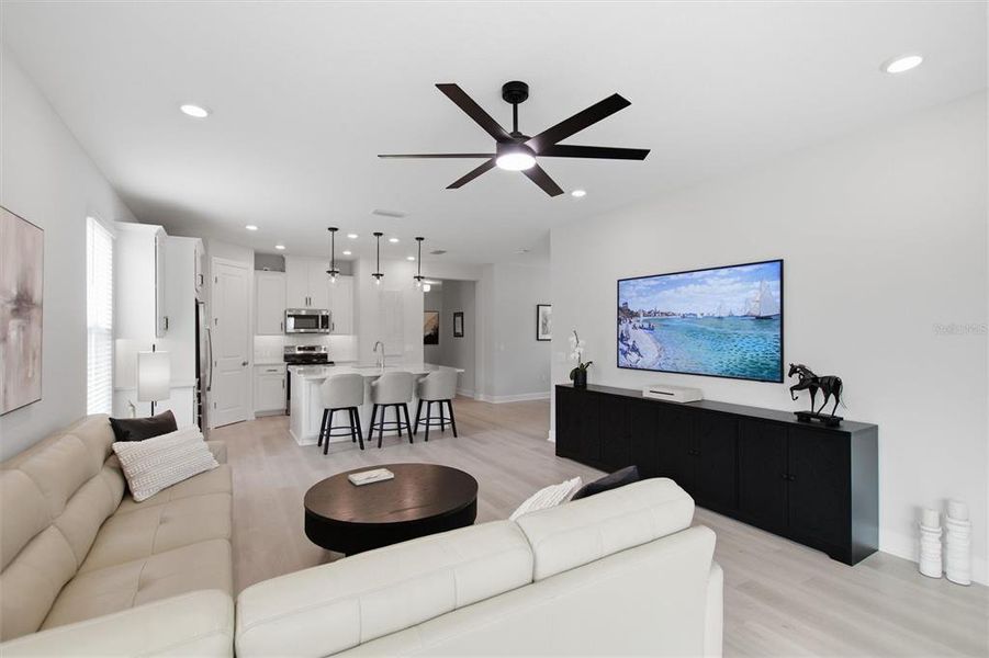 Furnished interior view inside a new home in , Poinciana (Image 16).