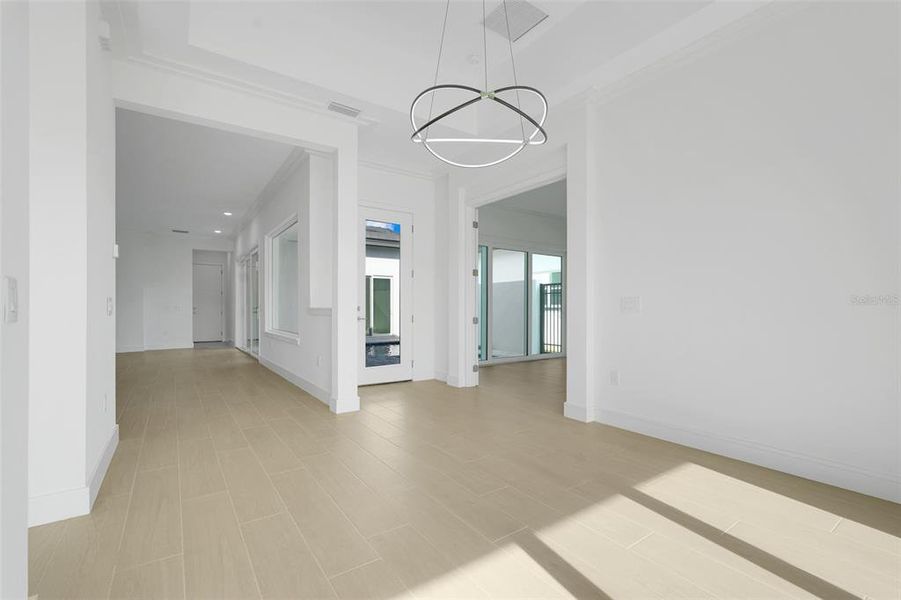 Spacious, unfurnished interior of a new home in Hampton Green at Providence, Davenport (Image 15).