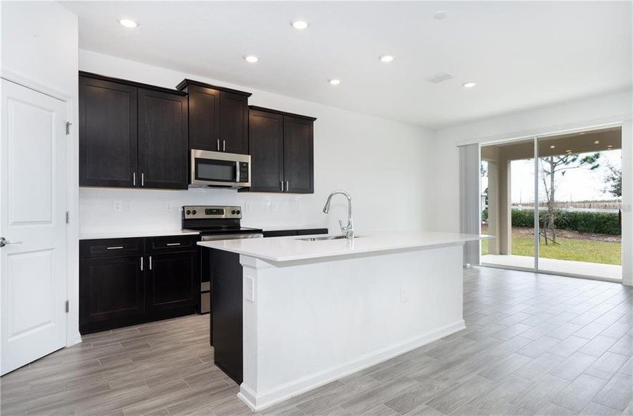 Furnished interior view inside a new home in , Groveland (Image 13).