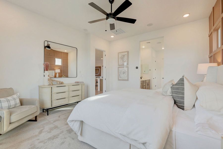 Representative furnished interior of a home built from the Cobalt by Mattamy Homes in Tyler Ranch, Buckeye (Image 29).