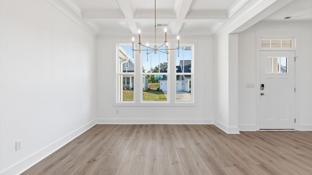 Furnished interior view inside a new home in Benjamin's Grove, Woodruff (Image 7).