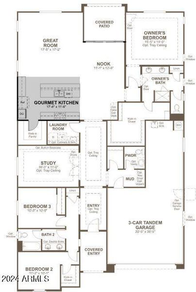 ARROYO SECO LOT 108 FLOORPLAN