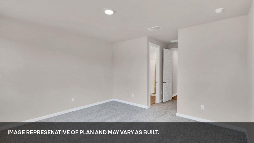 Spacious, unfurnished interior of a new home in Rosenbusch Ranch, Leander (Image 20). Spacious, unfurnished interior of a new home in Rosenbusch Ranch, Leander (Image 20).