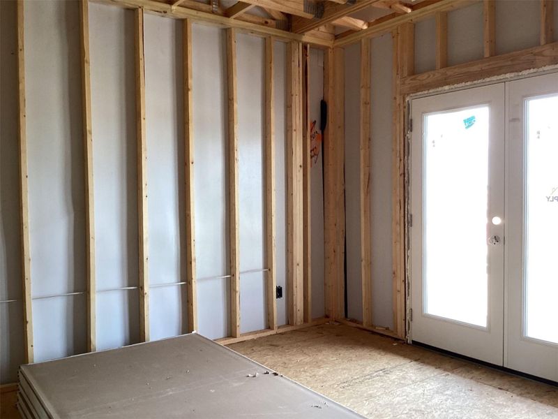 In-progress construction of a new home in Lariat, Liberty Hill, TX (Image 12).