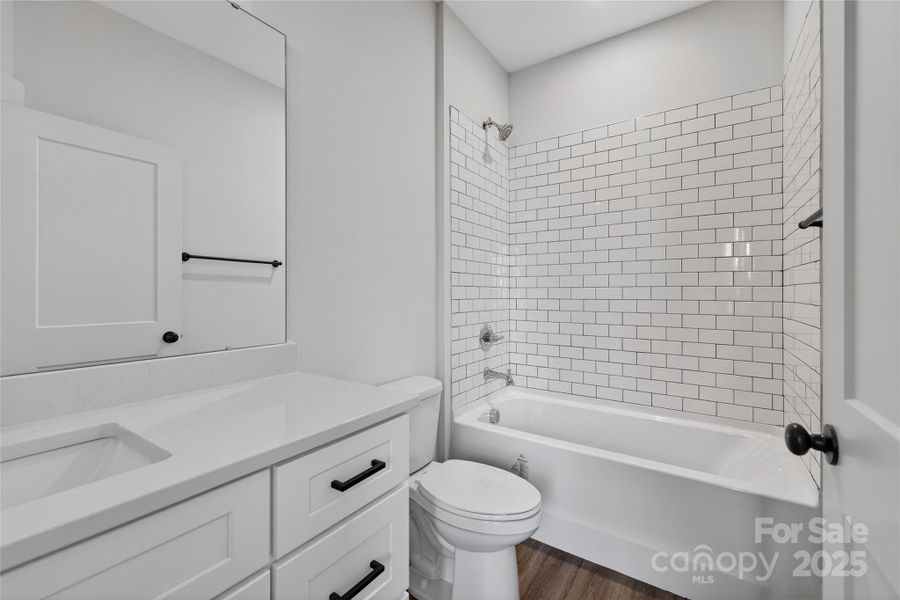 Furnished interior view inside a new home in , Charlotte (Image 18).