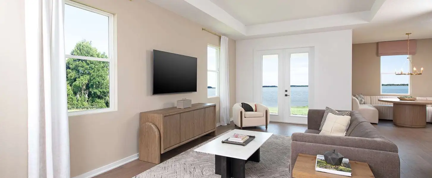 Representative furnished interior of a home built from the t by Ashton Woods in Lake Cawood Traditional, Windermere (Image 4).