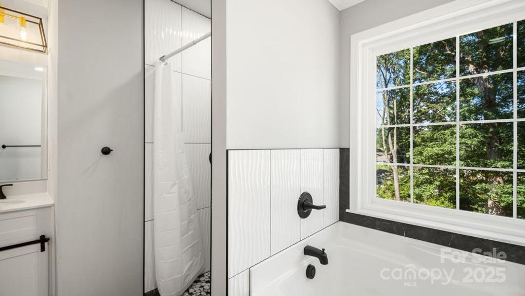 Furnished interior view inside a new home in , Kernersville (Image 7).